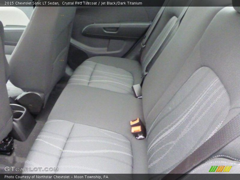 Crystal Red Tintcoat / Jet Black/Dark Titanium 2015 Chevrolet Sonic LT Sedan