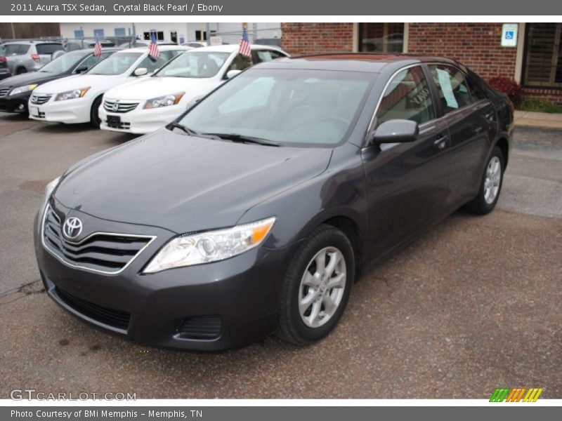 Crystal Black Pearl / Ebony 2011 Acura TSX Sedan