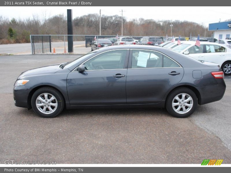 Crystal Black Pearl / Ebony 2011 Acura TSX Sedan
