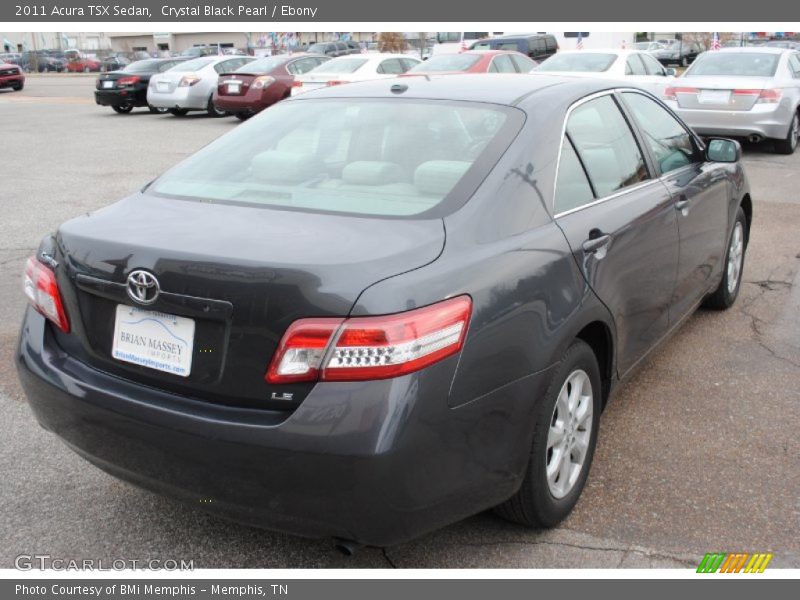 Crystal Black Pearl / Ebony 2011 Acura TSX Sedan