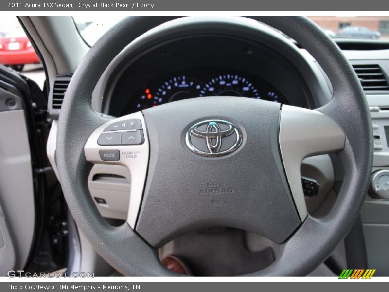 Crystal Black Pearl / Ebony 2011 Acura TSX Sedan
