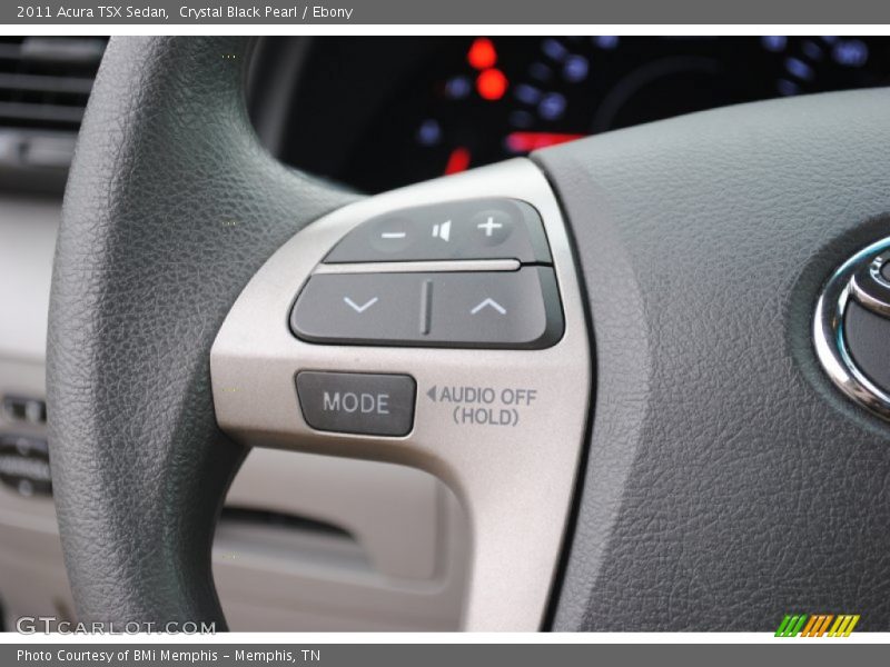 Crystal Black Pearl / Ebony 2011 Acura TSX Sedan