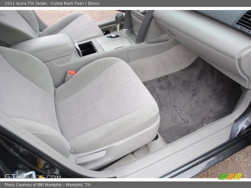 Crystal Black Pearl / Ebony 2011 Acura TSX Sedan