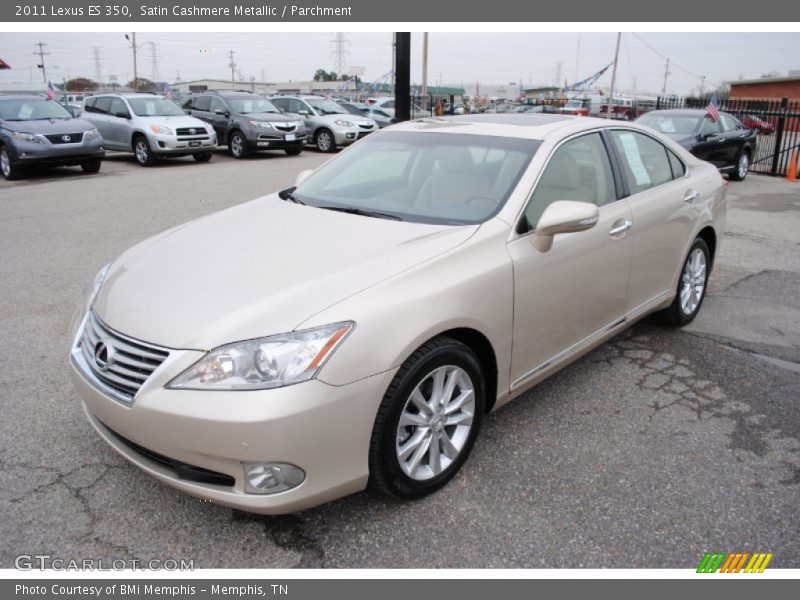 Satin Cashmere Metallic / Parchment 2011 Lexus ES 350