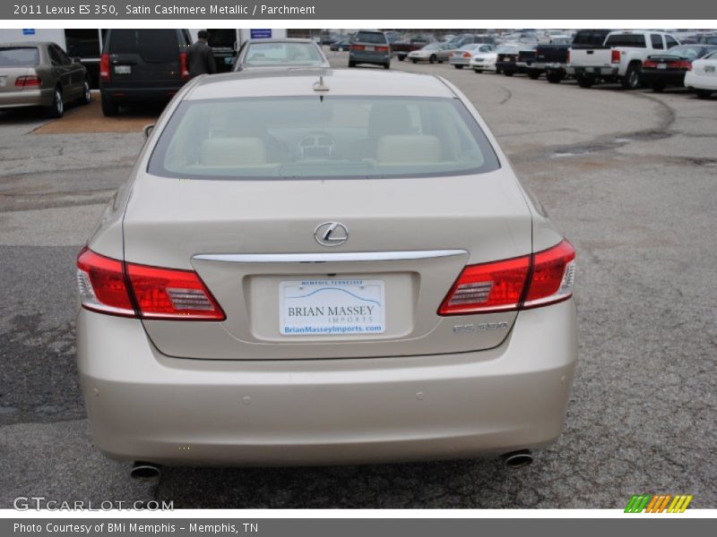 Satin Cashmere Metallic / Parchment 2011 Lexus ES 350