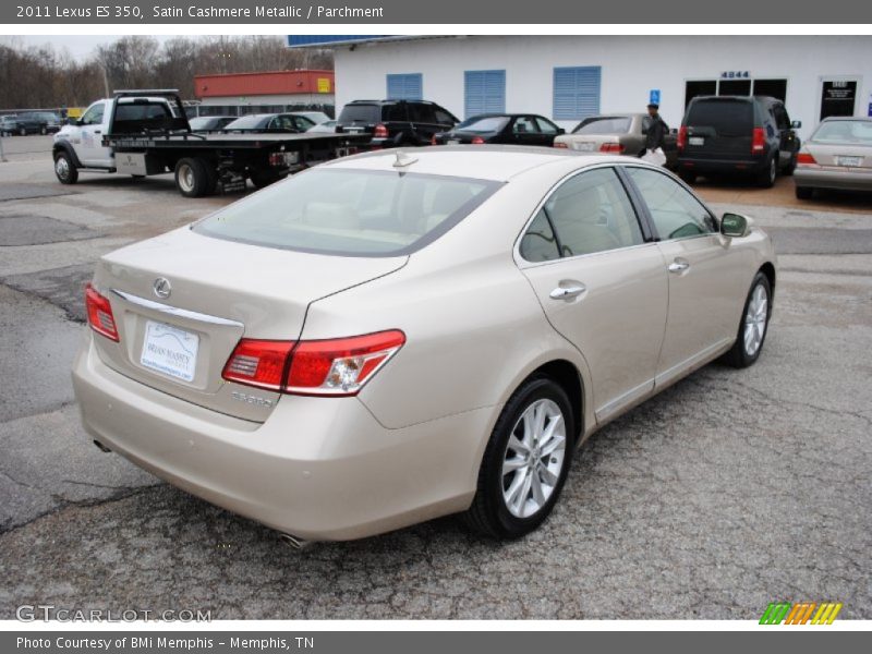 Satin Cashmere Metallic / Parchment 2011 Lexus ES 350