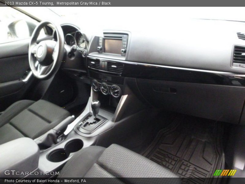 Metropolitan Gray Mica / Black 2013 Mazda CX-5 Touring