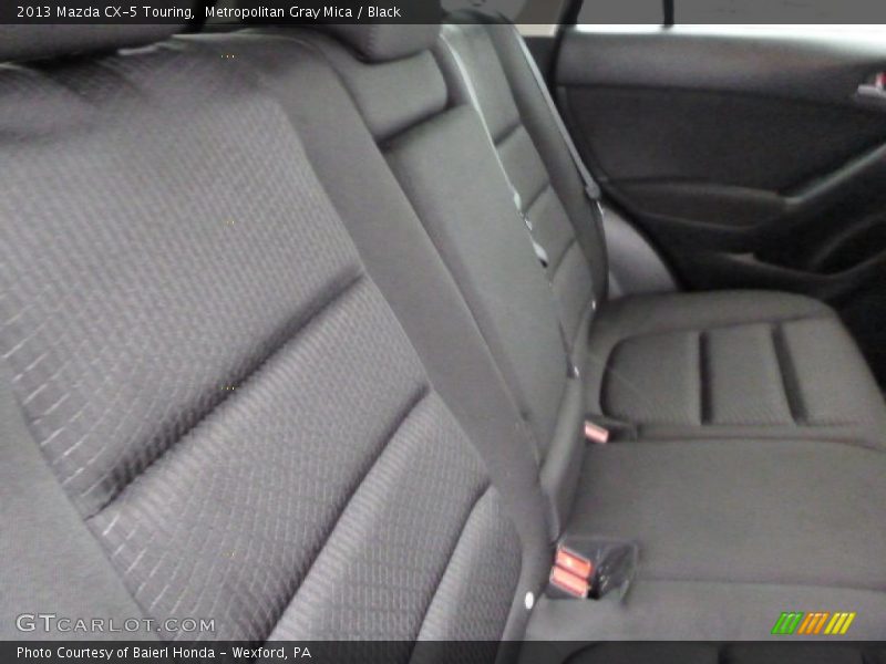 Metropolitan Gray Mica / Black 2013 Mazda CX-5 Touring