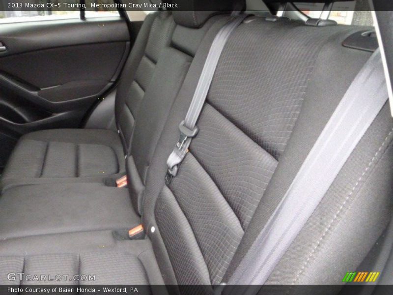 Metropolitan Gray Mica / Black 2013 Mazda CX-5 Touring