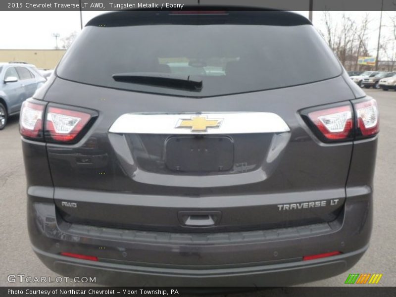 Tungsten Metallic / Ebony 2015 Chevrolet Traverse LT AWD