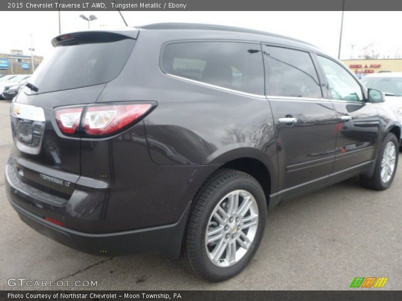 Tungsten Metallic / Ebony 2015 Chevrolet Traverse LT AWD