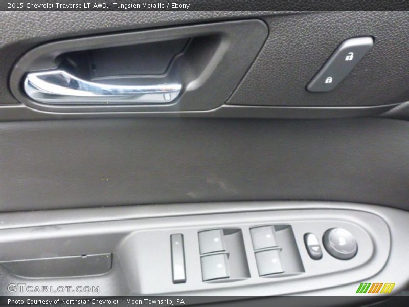 Tungsten Metallic / Ebony 2015 Chevrolet Traverse LT AWD