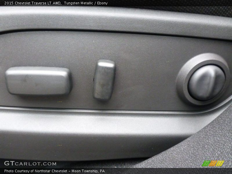 Tungsten Metallic / Ebony 2015 Chevrolet Traverse LT AWD