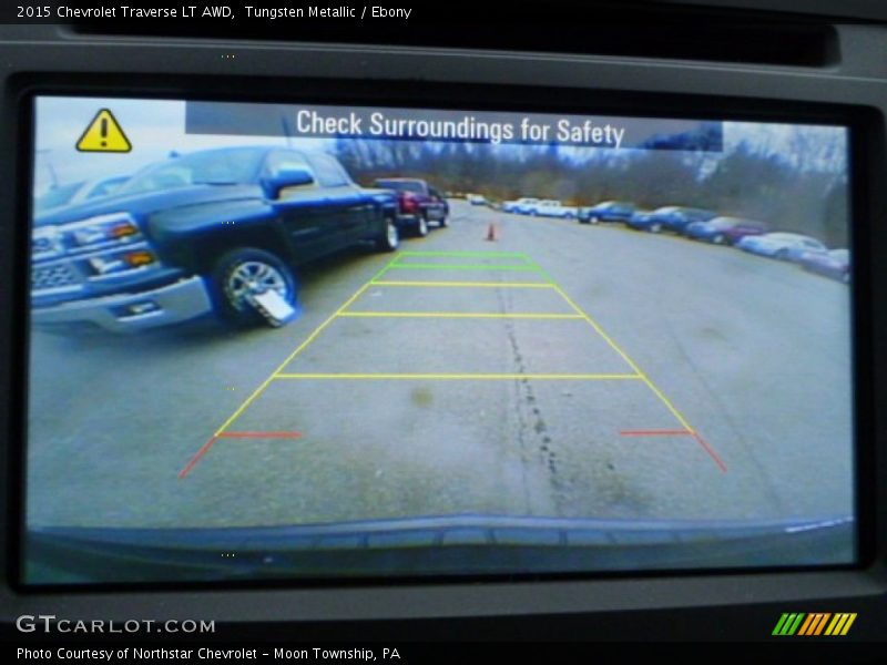Tungsten Metallic / Ebony 2015 Chevrolet Traverse LT AWD