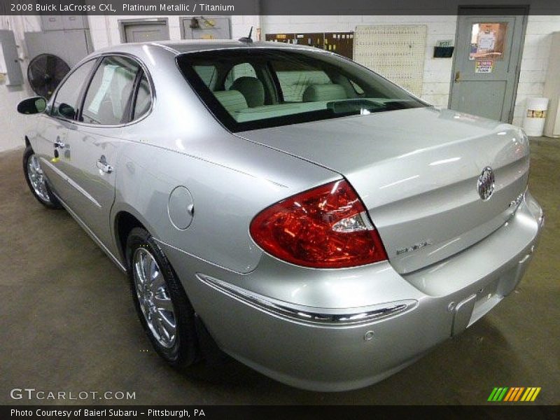 Platinum Metallic / Titanium 2008 Buick LaCrosse CXL