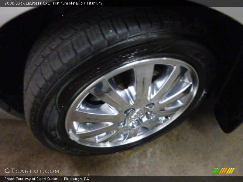 Platinum Metallic / Titanium 2008 Buick LaCrosse CXL