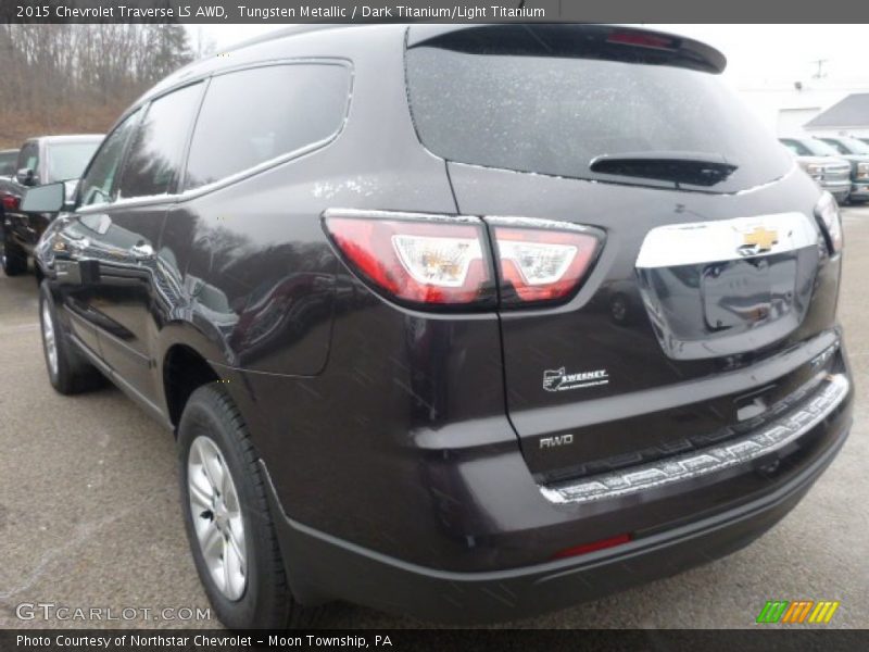 Tungsten Metallic / Dark Titanium/Light Titanium 2015 Chevrolet Traverse LS AWD