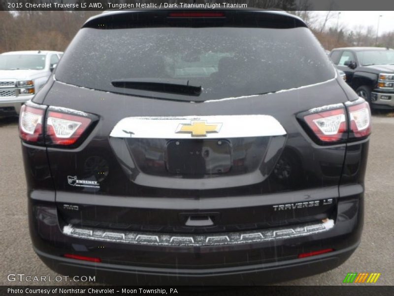 Tungsten Metallic / Dark Titanium/Light Titanium 2015 Chevrolet Traverse LS AWD