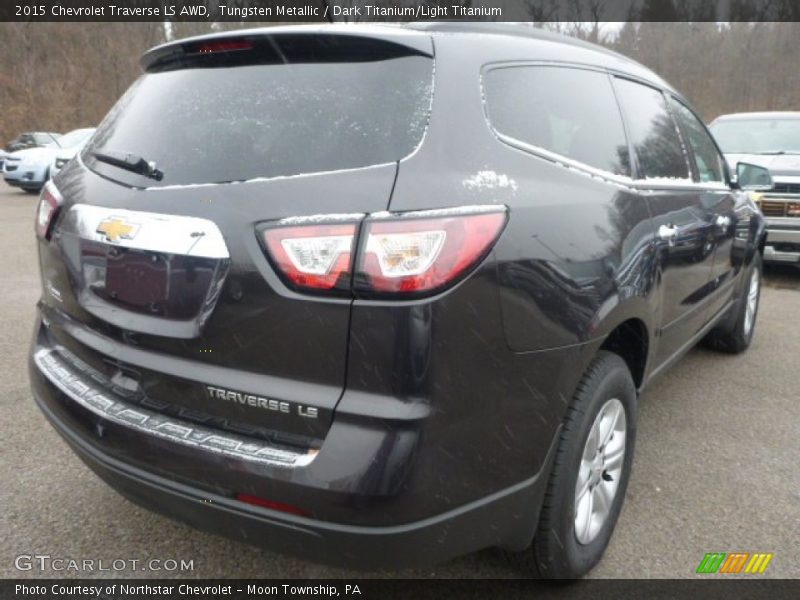 Tungsten Metallic / Dark Titanium/Light Titanium 2015 Chevrolet Traverse LS AWD