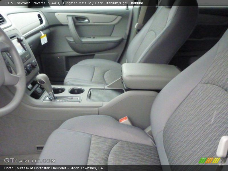 Tungsten Metallic / Dark Titanium/Light Titanium 2015 Chevrolet Traverse LS AWD