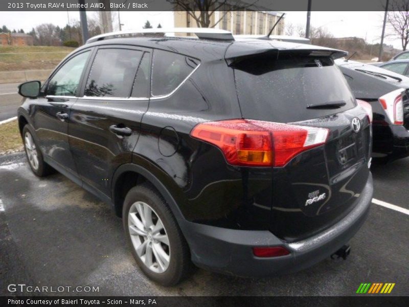 Black / Black 2013 Toyota RAV4 Limited AWD