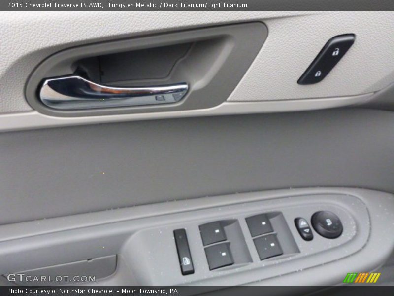 Tungsten Metallic / Dark Titanium/Light Titanium 2015 Chevrolet Traverse LS AWD