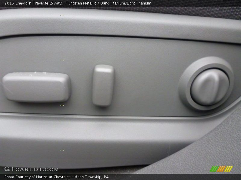Tungsten Metallic / Dark Titanium/Light Titanium 2015 Chevrolet Traverse LS AWD