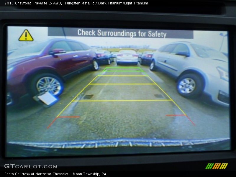 Tungsten Metallic / Dark Titanium/Light Titanium 2015 Chevrolet Traverse LS AWD