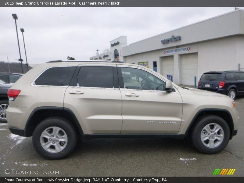 Cashmere Pearl / Black 2015 Jeep Grand Cherokee Laredo 4x4