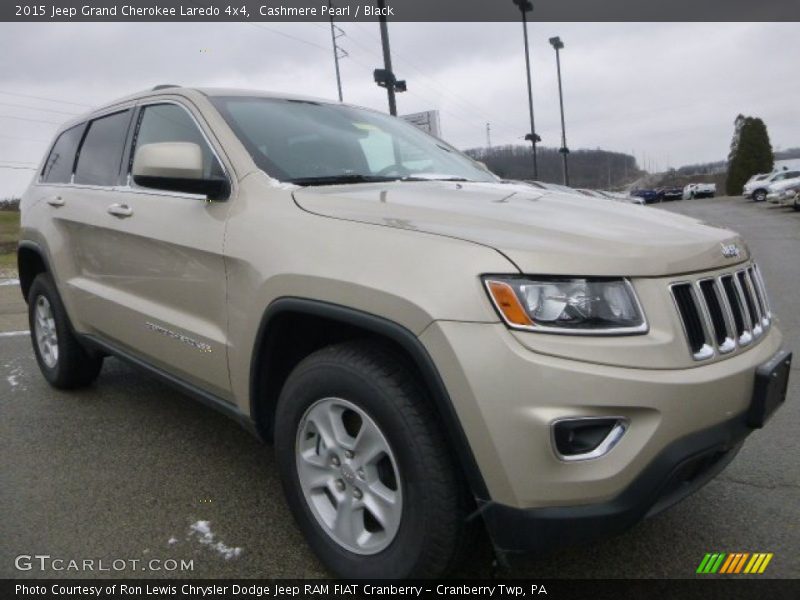 Cashmere Pearl / Black 2015 Jeep Grand Cherokee Laredo 4x4