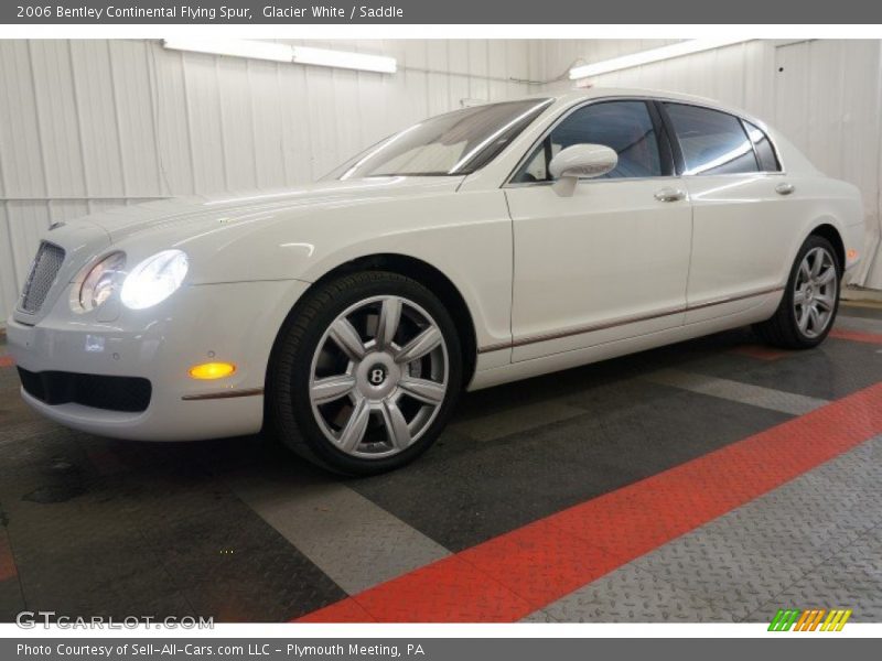 Glacier White / Saddle 2006 Bentley Continental Flying Spur