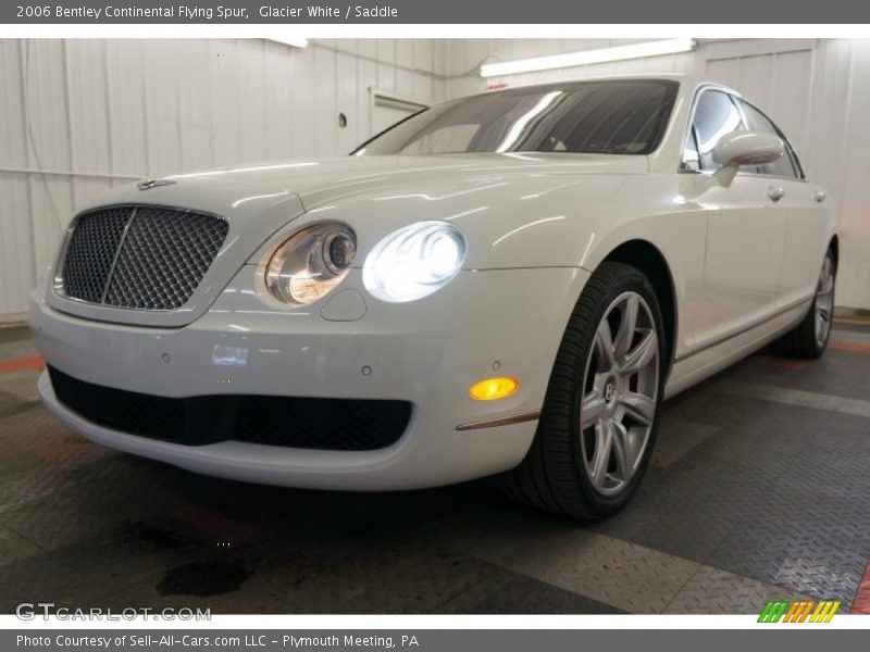 Glacier White / Saddle 2006 Bentley Continental Flying Spur