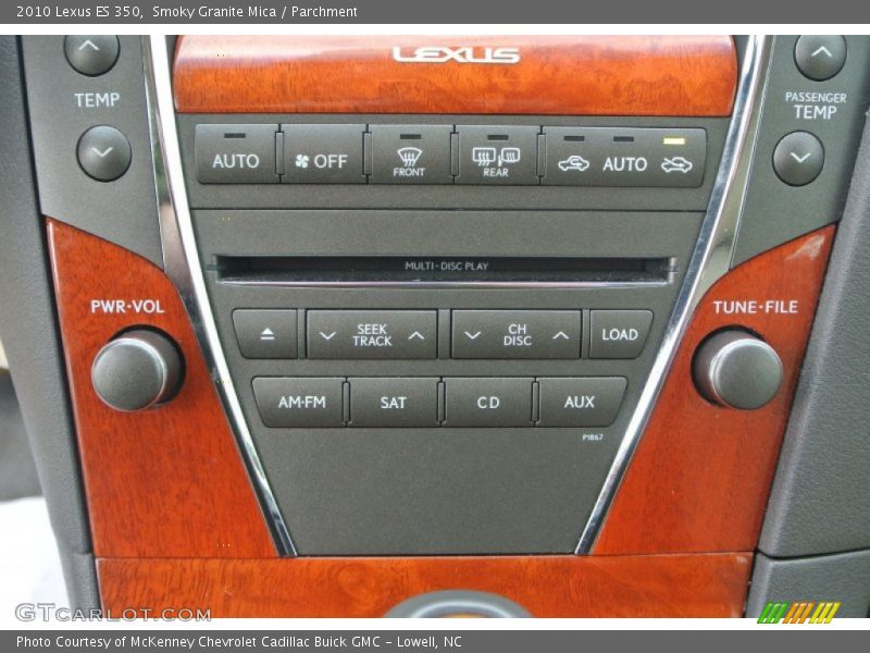 Smoky Granite Mica / Parchment 2010 Lexus ES 350