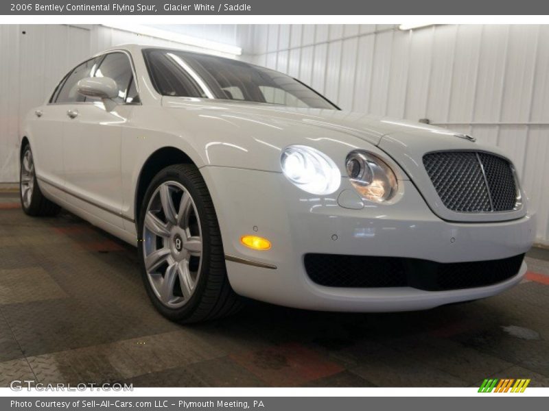 Glacier White / Saddle 2006 Bentley Continental Flying Spur