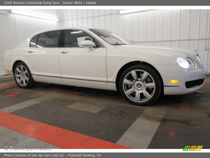 Glacier White / Saddle 2006 Bentley Continental Flying Spur