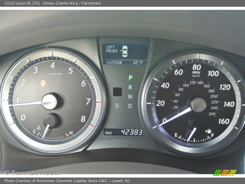 Smoky Granite Mica / Parchment 2010 Lexus ES 350