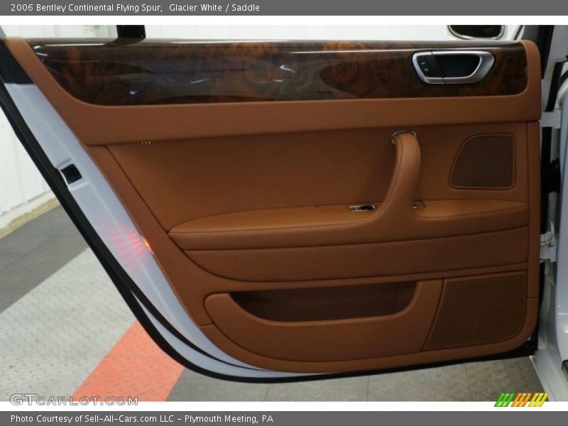 Glacier White / Saddle 2006 Bentley Continental Flying Spur