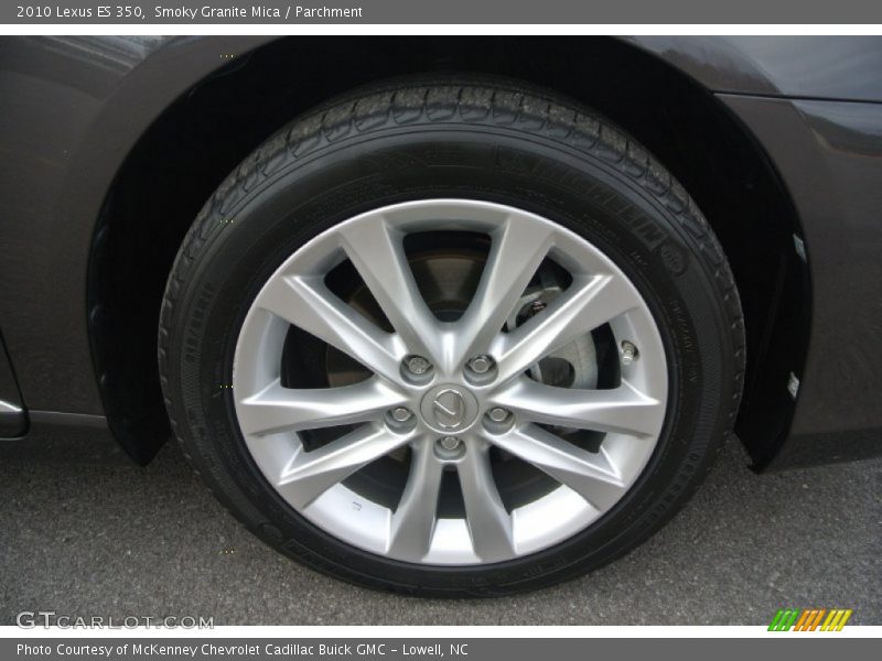 Smoky Granite Mica / Parchment 2010 Lexus ES 350