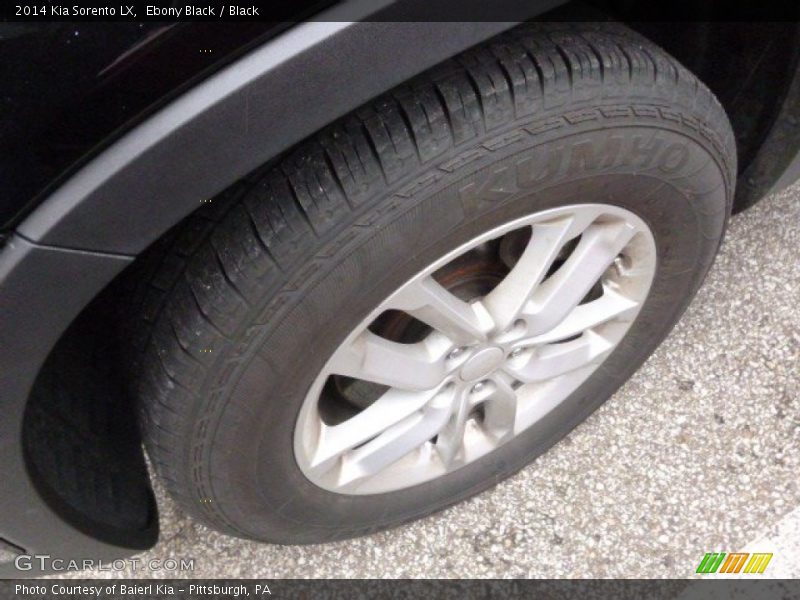 Ebony Black / Black 2014 Kia Sorento LX