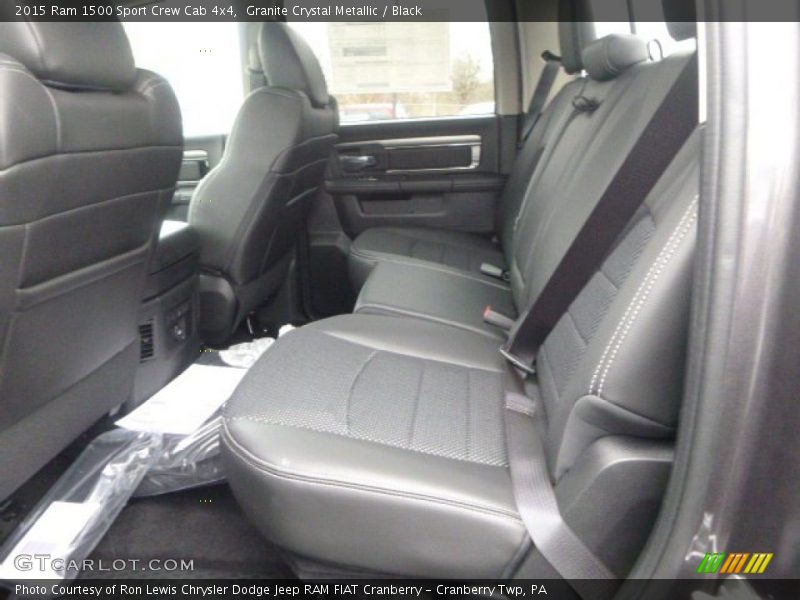 Granite Crystal Metallic / Black 2015 Ram 1500 Sport Crew Cab 4x4