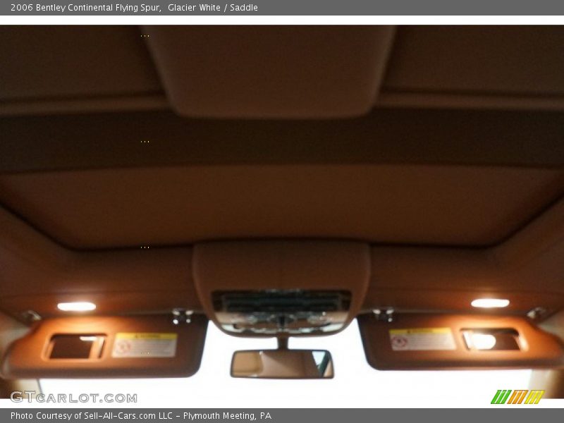 Glacier White / Saddle 2006 Bentley Continental Flying Spur