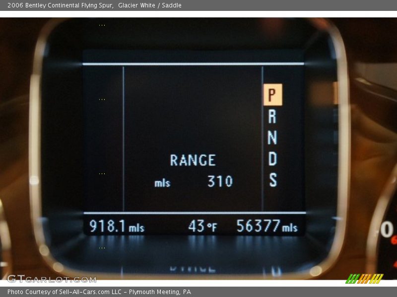 Glacier White / Saddle 2006 Bentley Continental Flying Spur