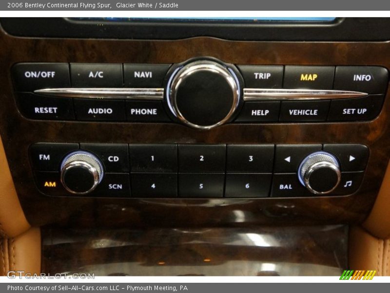 Glacier White / Saddle 2006 Bentley Continental Flying Spur