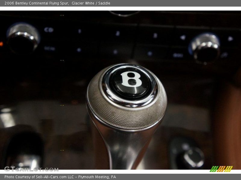 Glacier White / Saddle 2006 Bentley Continental Flying Spur