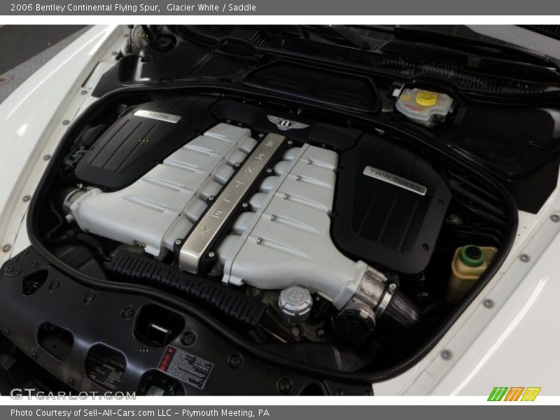 Glacier White / Saddle 2006 Bentley Continental Flying Spur