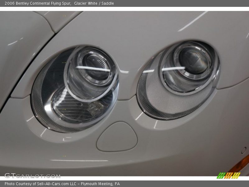 Glacier White / Saddle 2006 Bentley Continental Flying Spur
