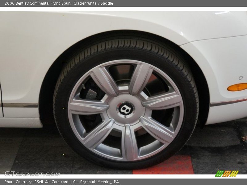 Glacier White / Saddle 2006 Bentley Continental Flying Spur