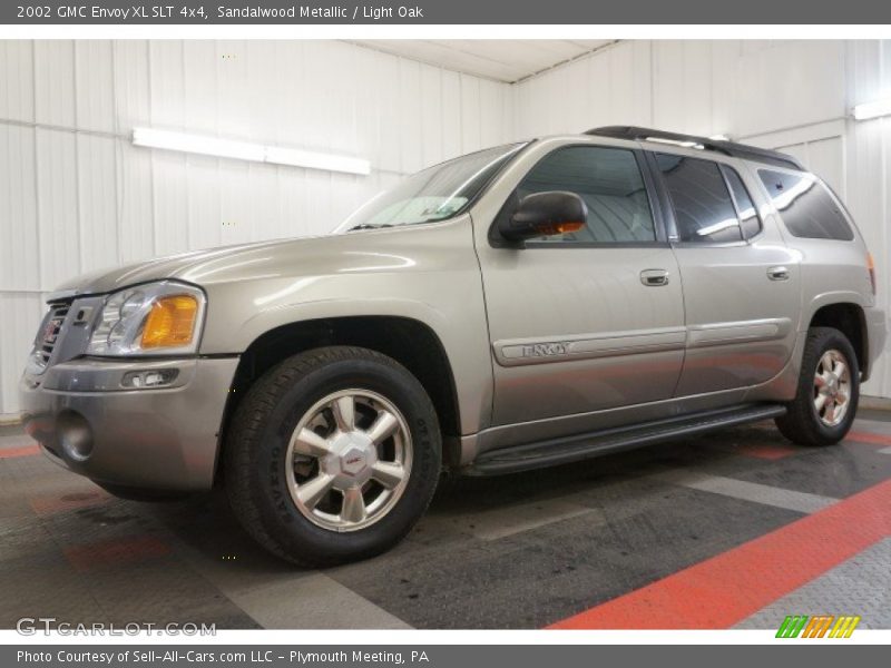 Sandalwood Metallic / Light Oak 2002 GMC Envoy XL SLT 4x4