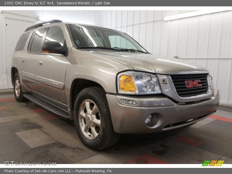 Sandalwood Metallic / Light Oak 2002 GMC Envoy XL SLT 4x4