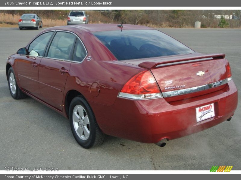 Sport Red Metallic / Ebony Black 2006 Chevrolet Impala LTZ